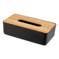 WENKO 25319100 - Boîte à cosmétiques ROTELLO 24x12,7 cm noir/marron