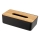 WENKO 25319100 - Boîte à cosmétiques ROTELLO 24x12,7 cm noir/marron