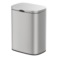 WENKO 25336100 - Corbeille SARE 21,5 x 29,5 cm argentée