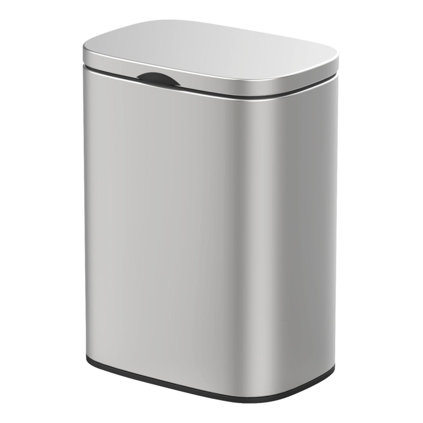 WENKO 25336100 - Corbeille SARE 21,5 x 29,5 cm argentée