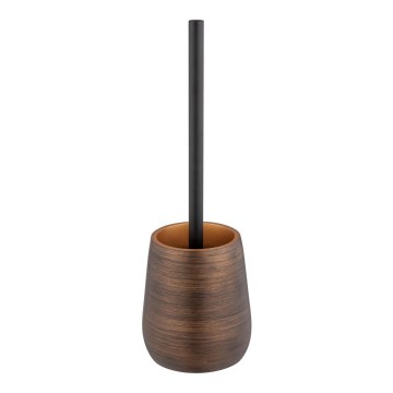 WENKO 25354100 - Brosse WC PALENA 12,5 x 37 cm bronze