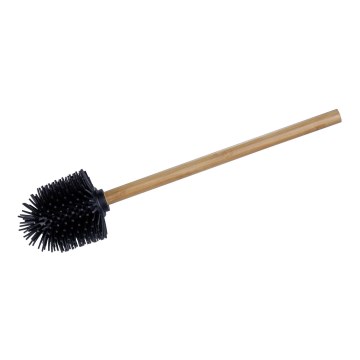 WENKO 25360100 - Brosse WC 7,5x35 cm marron/noir