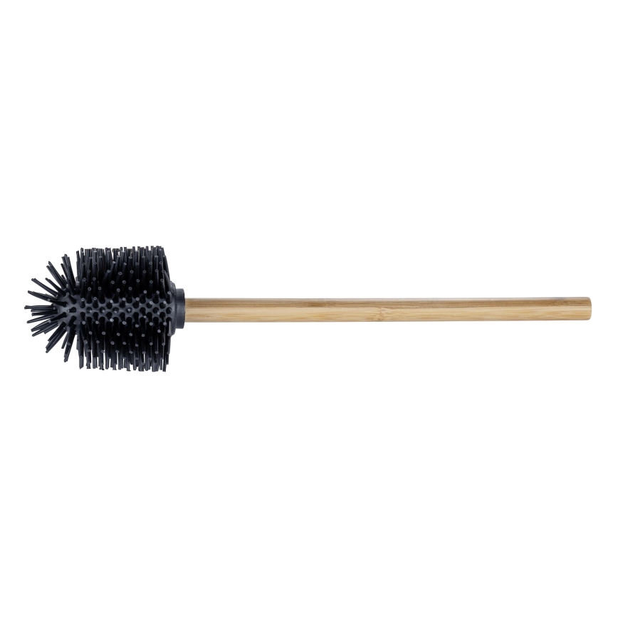 WENKO 25360100 - Brosse WC 7,5x35 cm marron/noir