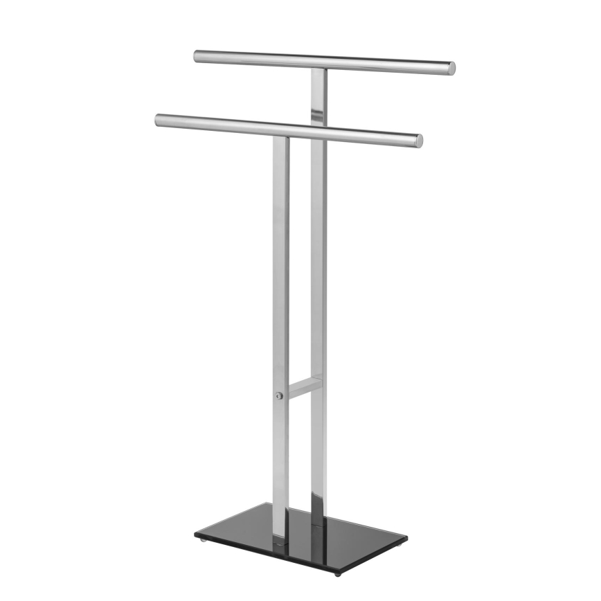 WENKO 25389100 - Porte-serviettes LAVA 50x81,5 cm inox/argenté/noir