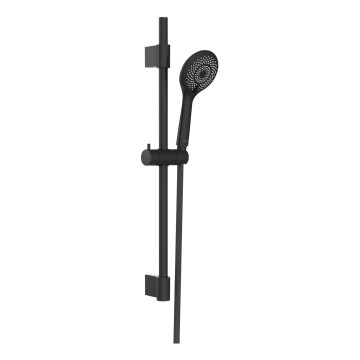 WENKO 25453100 - Set de douche WATERSAVING SYSTEM 70 cm, noir