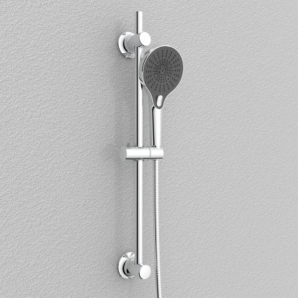 WENKO 25462100 - Barre de douche LIBERTÀ 70 cm chrome brillant