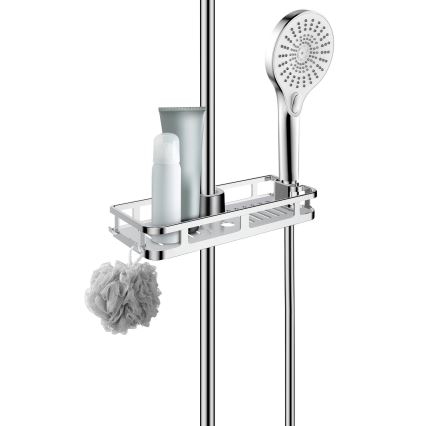 WENKO 25490100 - Étagère LIBERTÀ 28,5 x 11,5 cm chrome brillant