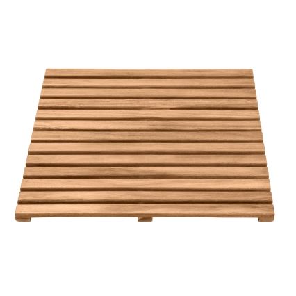 WENKO 25522100 - Paillasson ACACIA 55x55 cm marron