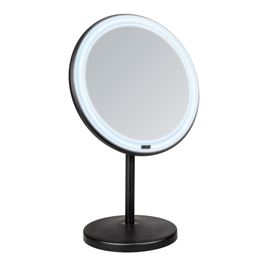 WENKO 25523100 - Miroir ONNO 20 x 34 cm noir