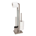 WENKO 25553100 - Brosse WC RIVALTA 18x70 cm beige/noir