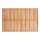 WENKO 25578100 - Paillasson ACACIA 55x85 cm marron