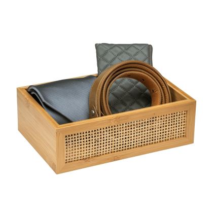 WENKO 25602100 - Plateau pour baignoire ALLEGRE 22x15 cm marron