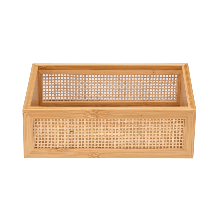 WENKO 25602100 - Plateau pour baignoire ALLEGRE 22x15 cm marron