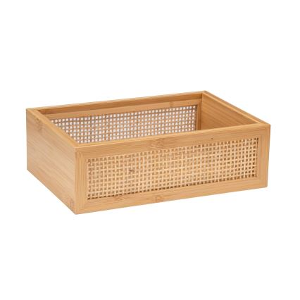 WENKO 25602100 - Plateau pour baignoire ALLEGRE 22x15 cm marron