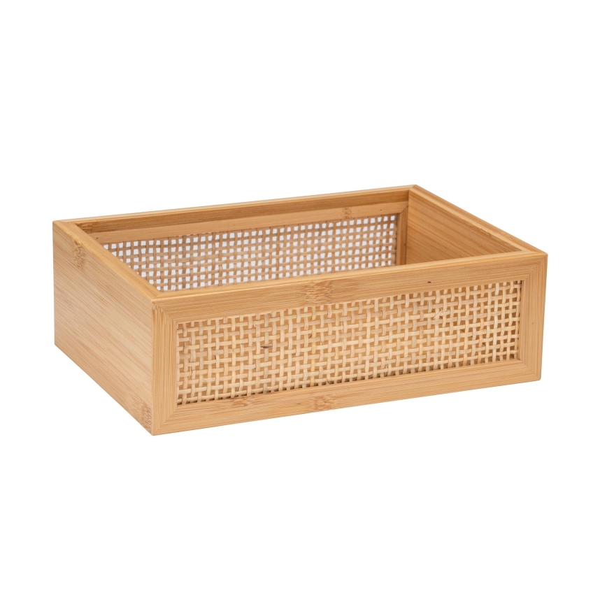 WENKO 25602100 - Plateau pour baignoire ALLEGRE 22x15 cm marron