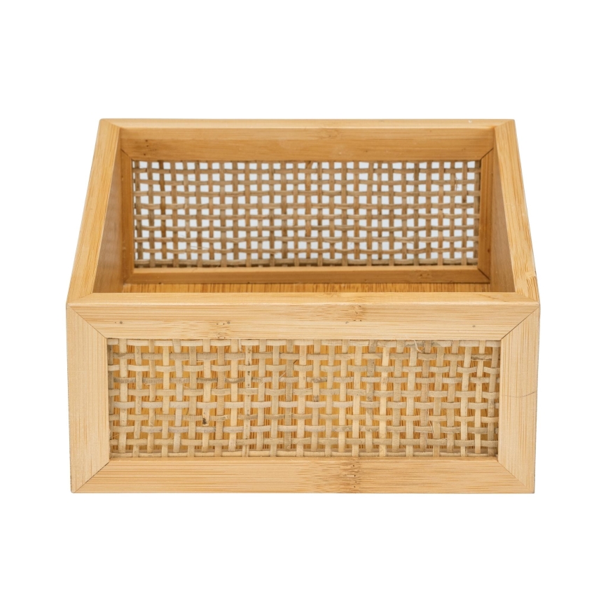 WENKO 25602100 - Plateau pour baignoire ALLEGRE 22x15 cm marron