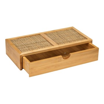 WENKO 25603100 – Organisateur ALLEGRE 28x14 cm marron