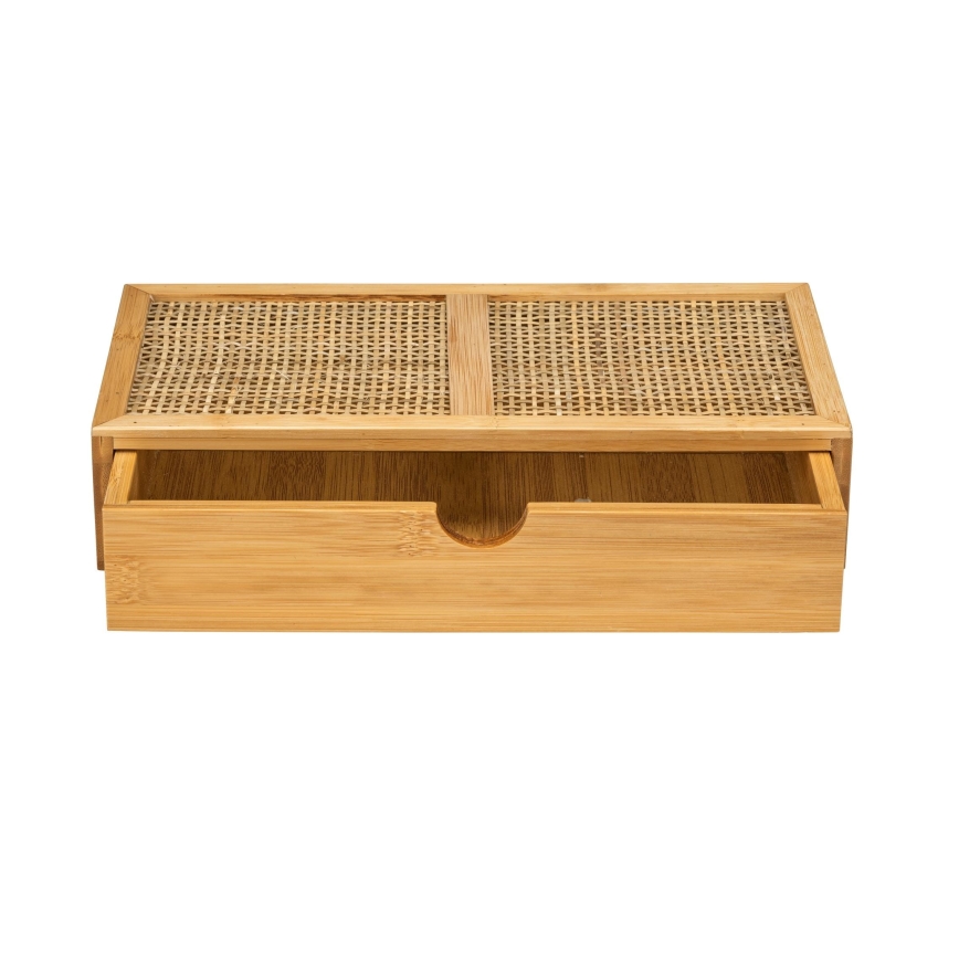 WENKO 25603100 – Organisateur ALLEGRE 28x14 cm marron