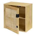 WENKO 25613100 - Meuble de rangement ALLEGRE 30 x 30 cm, marron