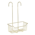 WENKO 25937100 - Panier de douche MILO 25x36 cm inox/or/transparent