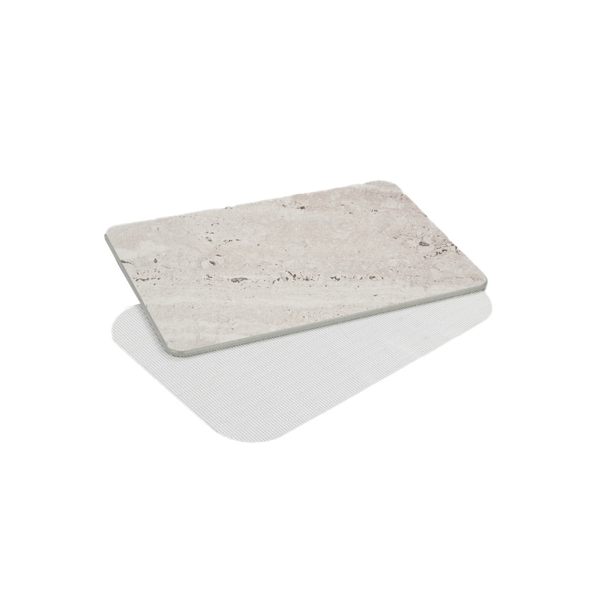 WENKO 25964100 - Tapis PUNA 39x60 cm gris