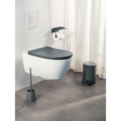 WENKO 26030100 - Abattant WC GALATI 46 x 36 cm anthracite