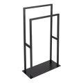 WENKO 26056100 - Porte-serviettes RIVALTA 46 x 80 cm inox/noir