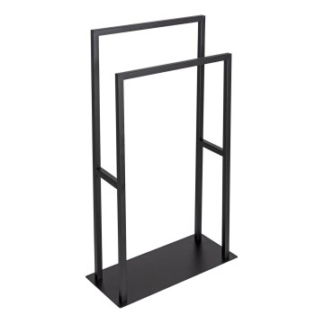 WENKO 26056100 - Porte-serviettes RIVALTA 46 x 80 cm inox/noir