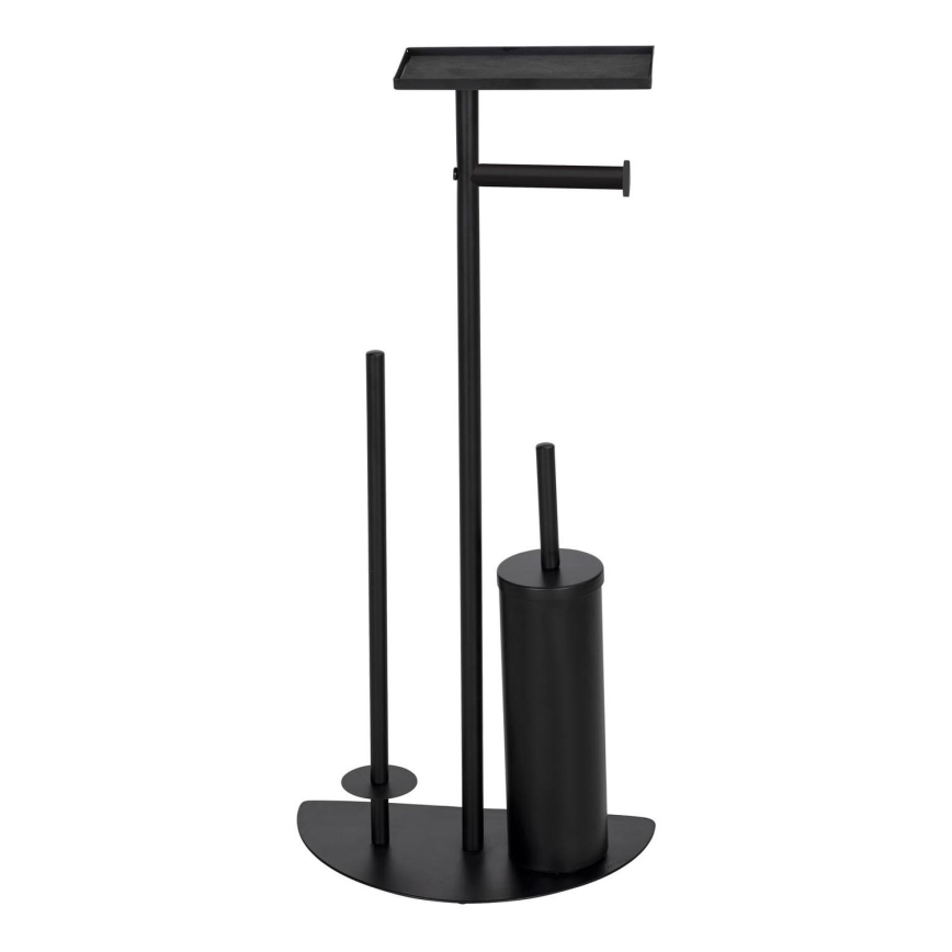 WENKO 26060100 - Ensemble WC COSENZA 32,5x72 cm noir