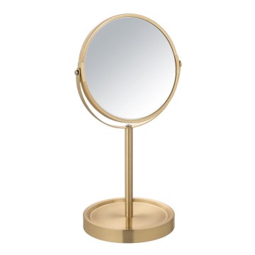 WENKO 26061100 - Miroir ALATA 18,5 x 35 cm doré