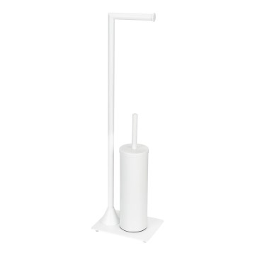 WENKO 26072100 - Brosse WC HELLA 15 x 69 cm blanche