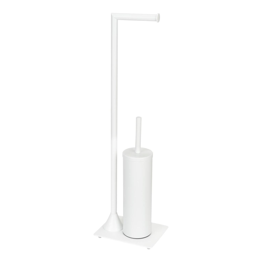 WENKO 26072100 - Brosse WC HELLA 15 x 69 cm blanche