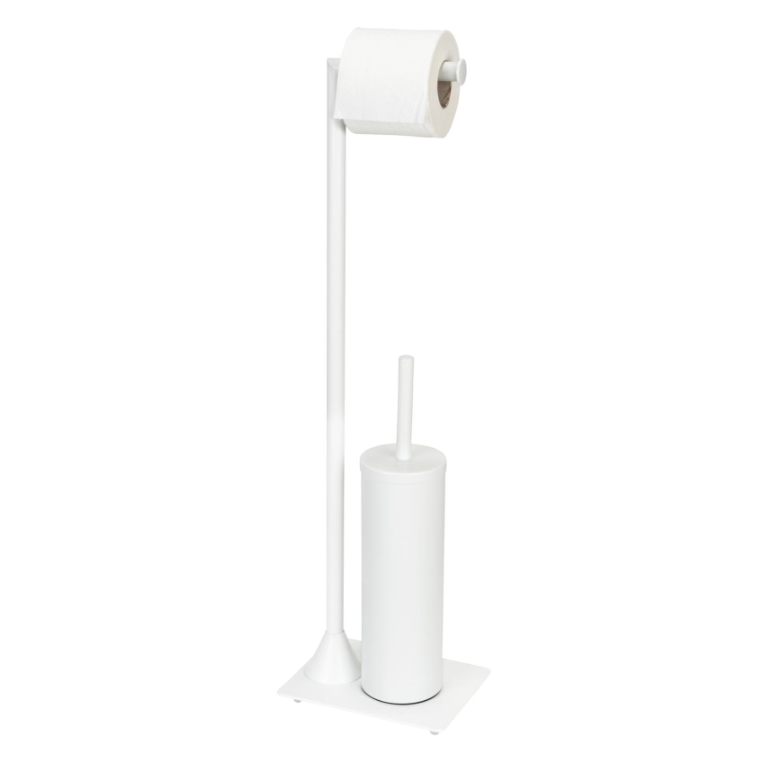 WENKO 26072100 - Brosse WC HELLA 15 x 69 cm blanche