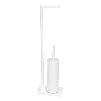 WENKO 26072100 - Brosse WC HELLA 15 x 69 cm blanche