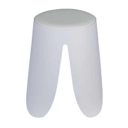 WENKO 26086100 - Tabouret COMISO 44,5x46 cm blanc