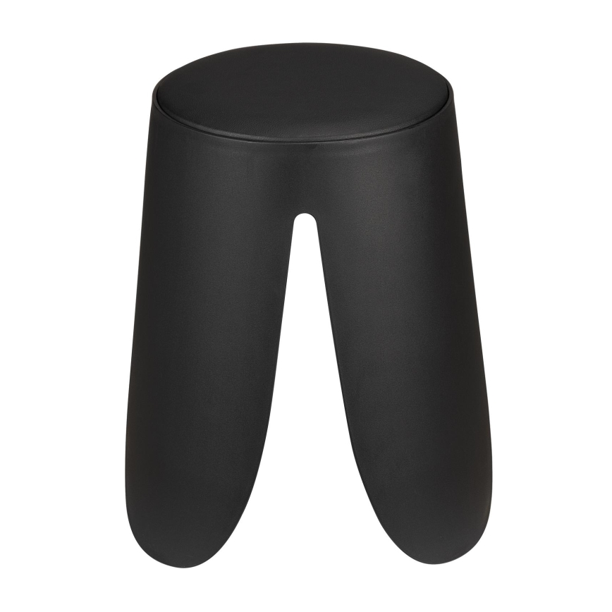 WENKO 26087100 - Tabouret COMISO 44,5x46 cm, noir