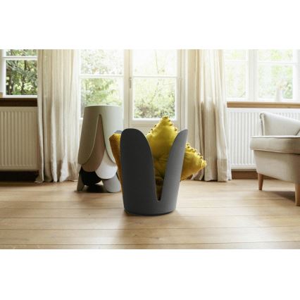 WENKO 26089100 - Tabouret COMISO 44,5x46 cm anthracite