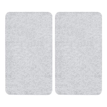 WENKO 2712663100 - Plaque de protection 30 x 52 cm transparente/grise