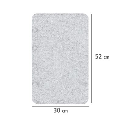 WENKO 2712663100 - Plaque de protection 30 x 52 cm transparente/grise