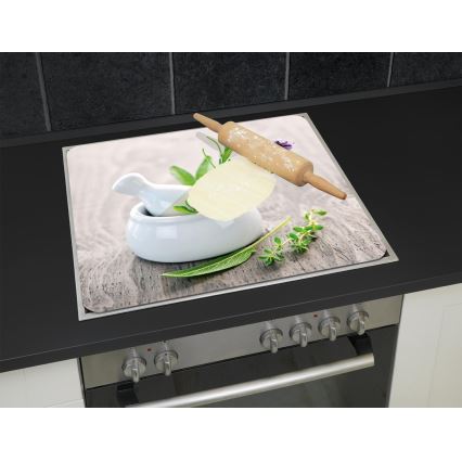 WENKO 2712940500 - Plaque de protection alimentaire 56x50 cm multicolore/transparente