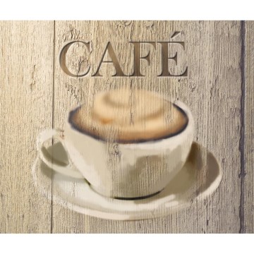 WENKO 2713600100 - Panneau CAFÉ 60x50 cm multicolore