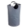 WENKO 3440803100 - Panier à linge JUMBO 38x72 cm anthracite/argent/noir