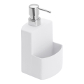 WENKO 3620115100 - Distributeur de savon FESTIVAL 10x18 cm blanc