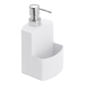 WENKO 3620115100 - Distributeur de savon FESTIVAL 10x18 cm blanc