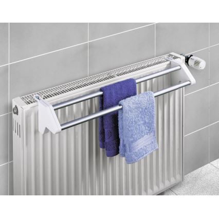 WENKO 3702100 - Séchoir 13x11,5 cm argenté/blanc