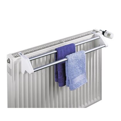 WENKO 3702100 - Séchoir 13x11,5 cm argenté/blanc