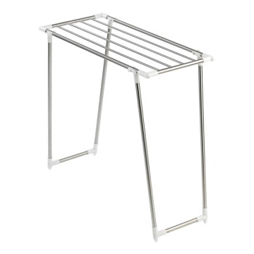 WENKO 3774020100 - Séchoir à linge PROFI SINGLE 87x79 cm inox/argent/blanc