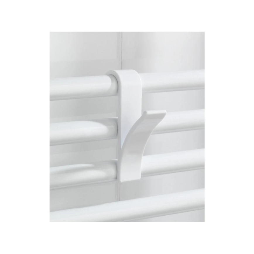 WENKO 4468160100-Crochets 2,5x10,5 cm blancs