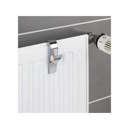 WENKO 4468162100-Crochets chromés brillants 2,5x10,5 cm