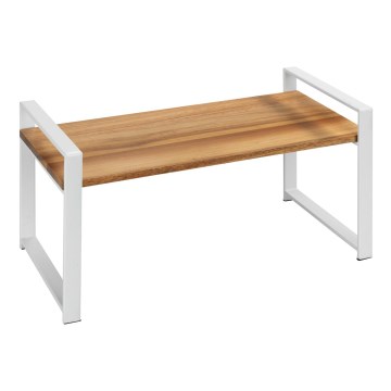 WENKO 53027100 - Étagère LOUISA 40x20 cm blanche/marron